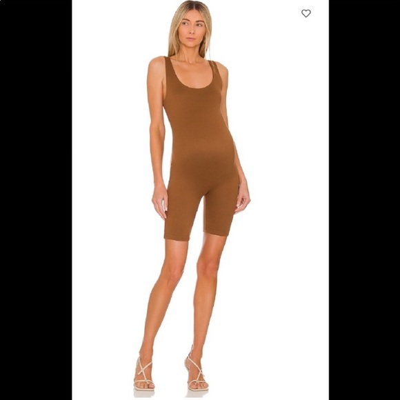 Bumpsuit The Cindy Toffee Bodysuit Bike Short - Picture 2 of 10